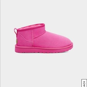 Hot Pink Ugg Classic Ultra Mini